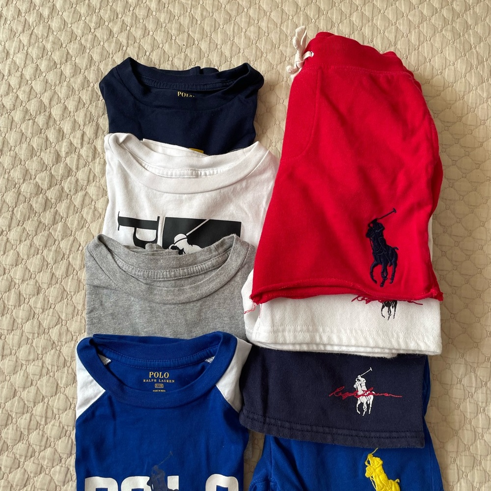Polo by Ralph Lauren Kids' T-Shirt Collection - Red, White, Blue, Gray